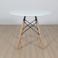 MESA EAMES KIDS NIÑOS REDONDA BLANCA