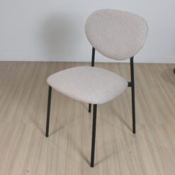 SILLA AURA TELA NEVE BEIGE