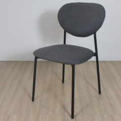 SILLA AURA TELA NEVE GRIS