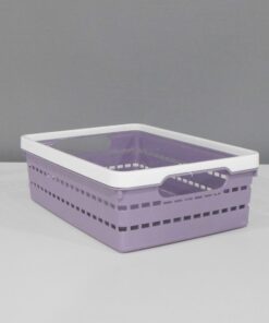 ORGANIZADOR RECTANGULAR CHATO CALADO RECTO (S)