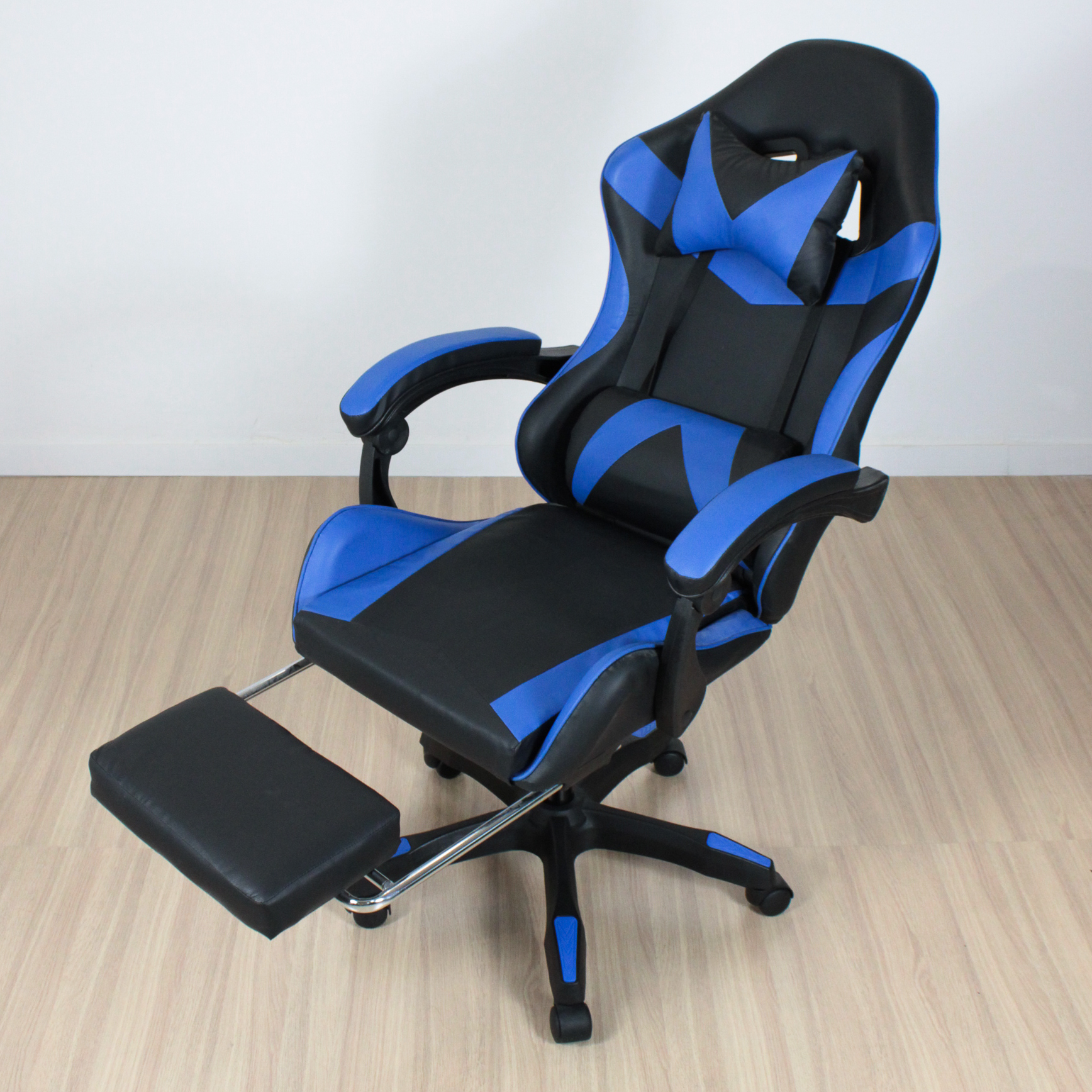 SILLA GAMER AZUL-2