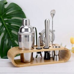 SET DE BARMAN 9 PCS ACERO INXODABLE