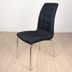 SILLA YIBUTI TAPIZADO LINO NEGRO