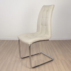 SILLA ETIOPIA TAPIZADA LINO BEIGE