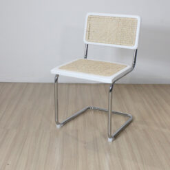 SILLA CESCA BREUER RATTAN MADERA COLOR BLANCA