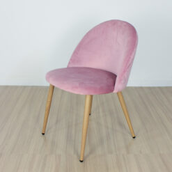 SILLA MUNICH TAPIZADA ROSA