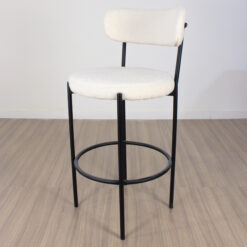 BANQUETA SIENNA TELA BOUCLE OFF WHITE