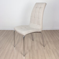 SILLA YIBUTI TAPIZADO LINO BEIGE