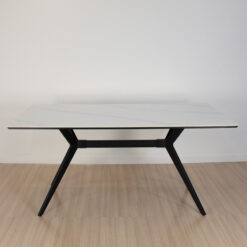 MESA OSLO RECTANGULAR NEOLITH 160 CM BLANCA