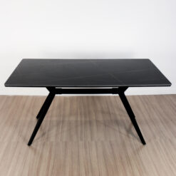 MESA OSLO RECTANGULAR NEOLITH 160 CM NEGRA