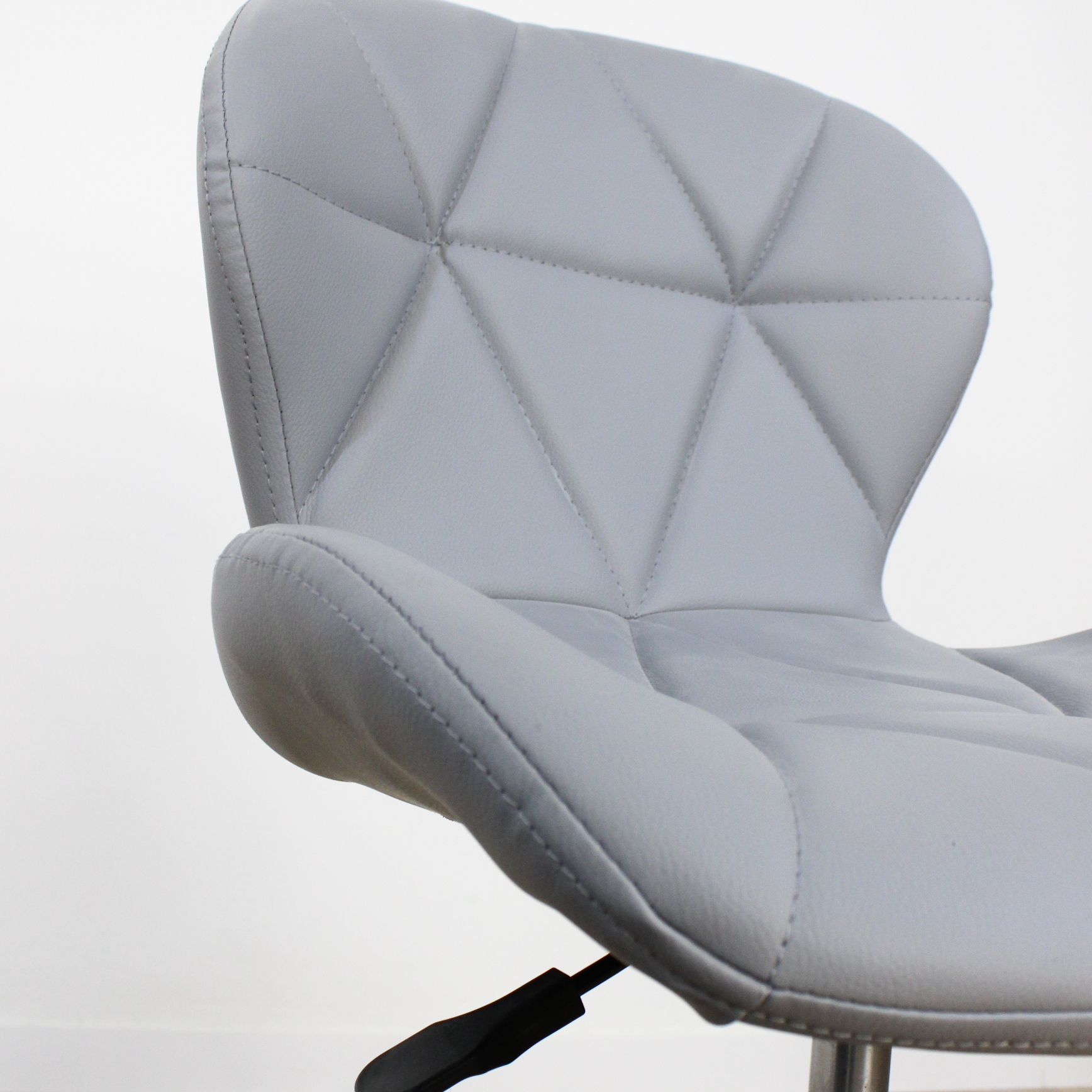 SILLA HEGONAL GIRATORIA GRIS -3