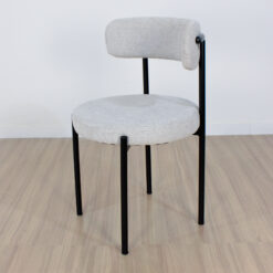 SILLA VIENA CHENILLE OFF WHITE