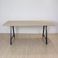 MESA MARRUECOS RECTANGULAR 180 CM NEGRA