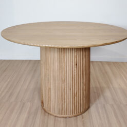 MESA MONTREAL REDONDA 120 CM NATURAL