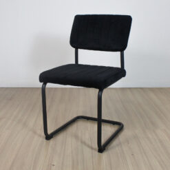 SILLA CESCA TAPIZADA PANA ALL BLACK