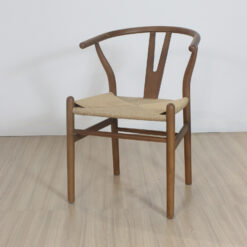 SILLA WISHBONE MADERA NUT