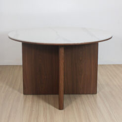 MESA REDONDA GALICIA 120 CM PIEDRA SINTERIZADA