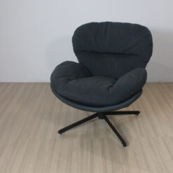 SILLON BALL GIRATORIO GRIS