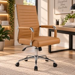 SILLON EJECUTIVO NEVADA ALUMINIUM ECOCUERO SUELA