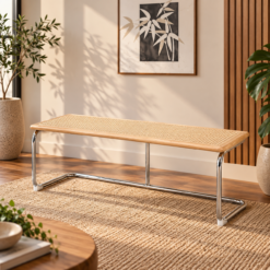 BANCO CESCA RATTAN COLOR NATURAL