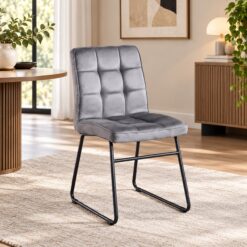 SILLA BARZA PANA GRIS