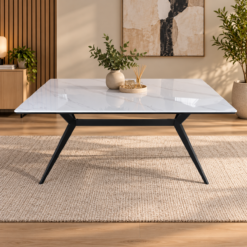 MESA OSLO RECTANGULAR NEOLITH 200 CM BLANCA