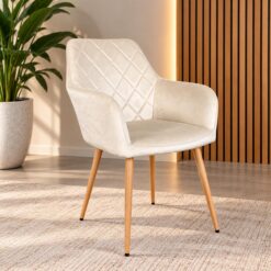 SILLON ZARA TAPIZADO PANA NATURAL
